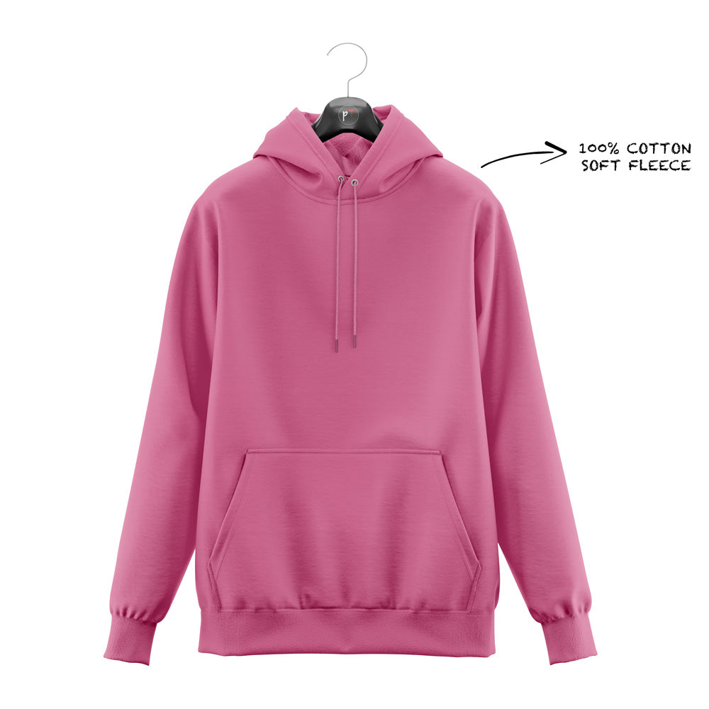 Basic cheap pink hoodie