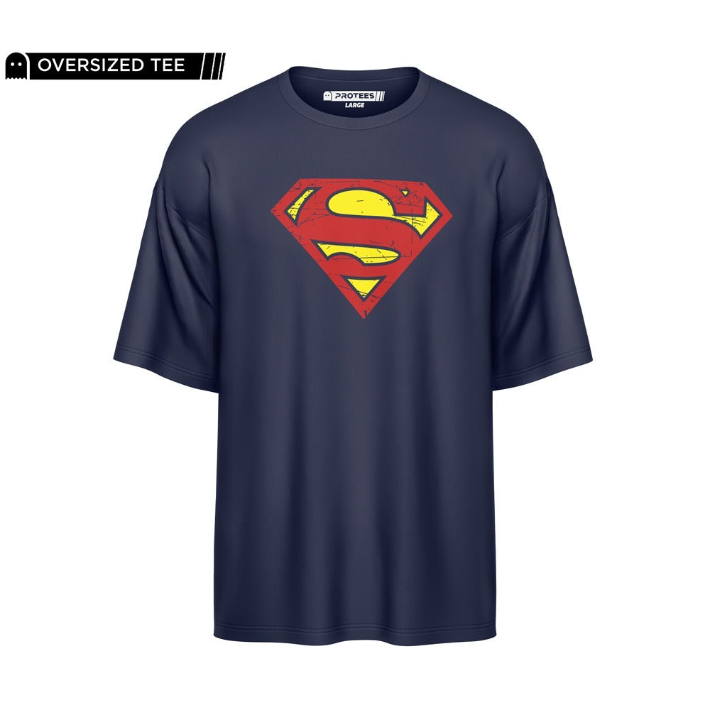 DROP SHOULDER - CLASSIC SUPERMAN TEE