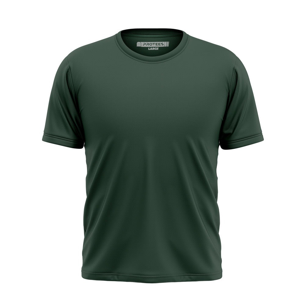 FOREST GREEN BASIC TEE