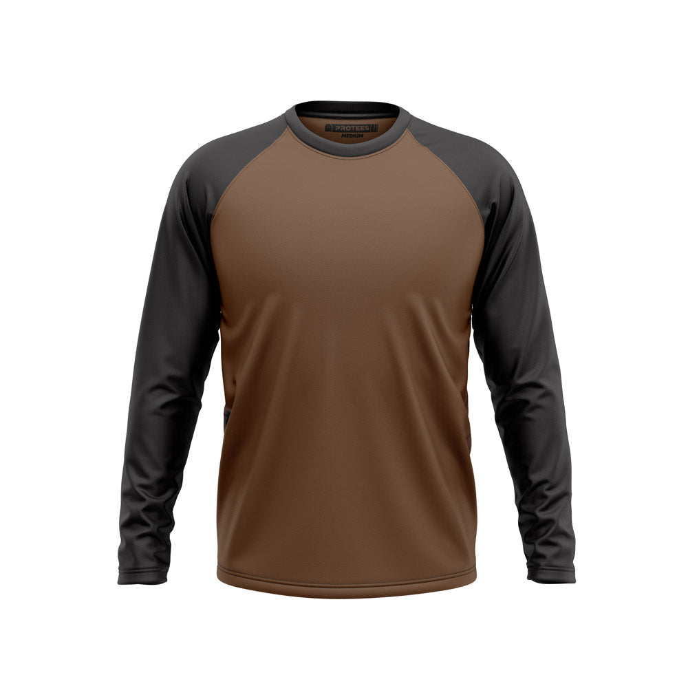 BASIC - BROWN BLACK RAGLAN