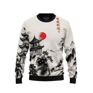 DIGITAL SWEATSHIRT - TEMPLE OF DRAGONS NEWURG0S-009