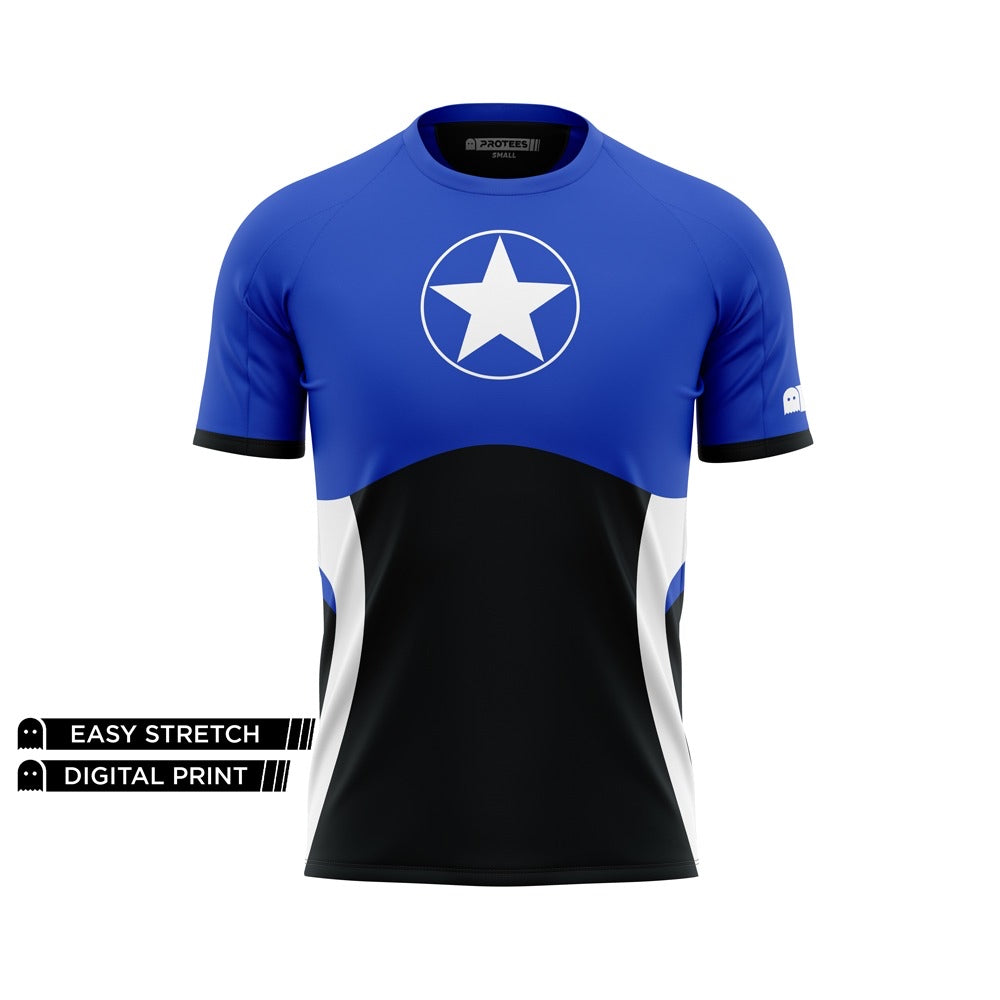 DIGITAL DRY-FIT TEE - ROYAL CAPTAIN AMERICA DG01068AO URG141