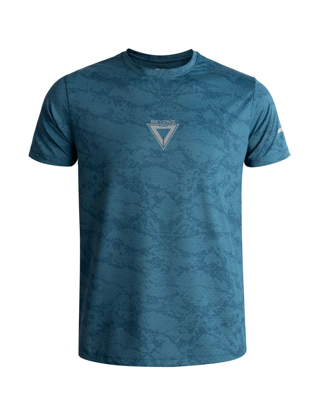 HYPERCHARGED - TEAL SPANDEX TEE