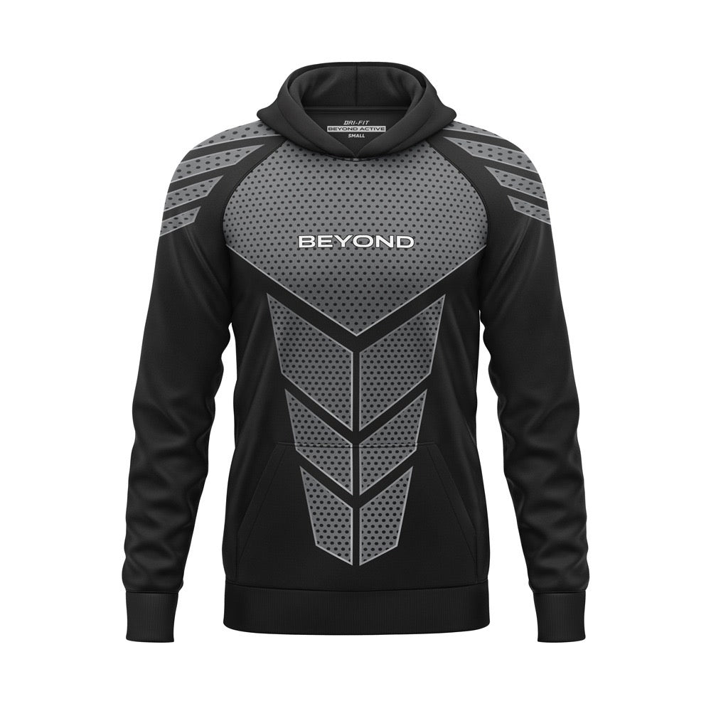 BEYOND MUSCULAR POLYESTER FLEECE HOODIE