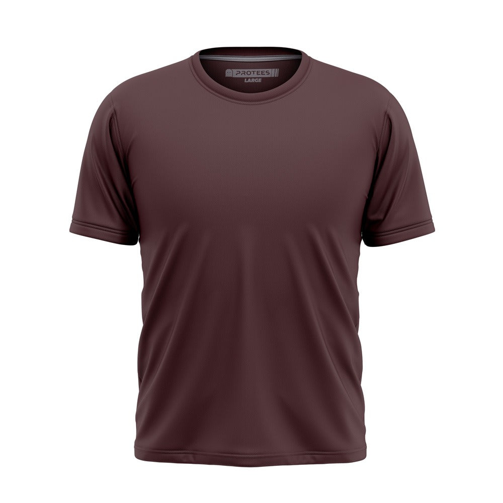 CHOCOLATE BROWN TEE
