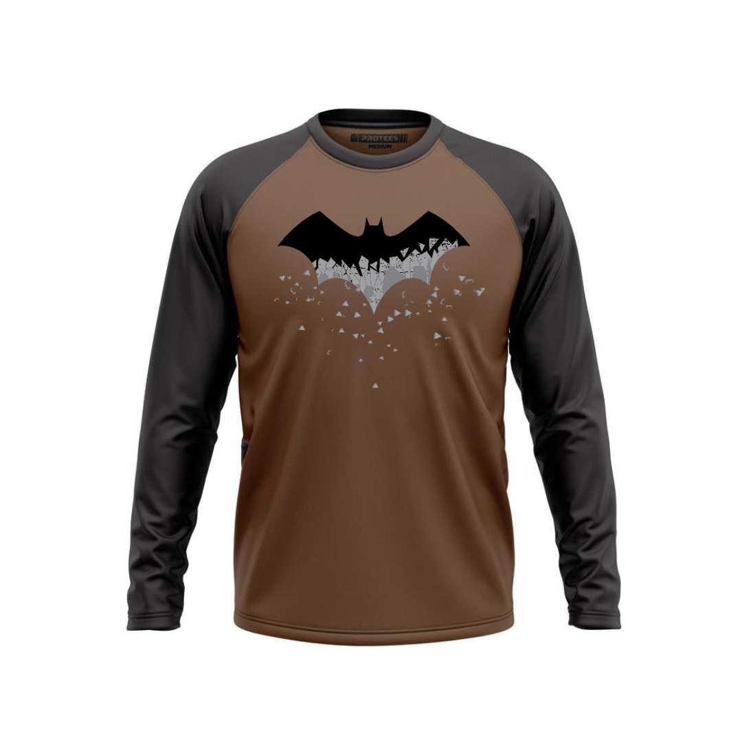DTF - BLACK BROWN RAGLAN BAT CAVE F/S