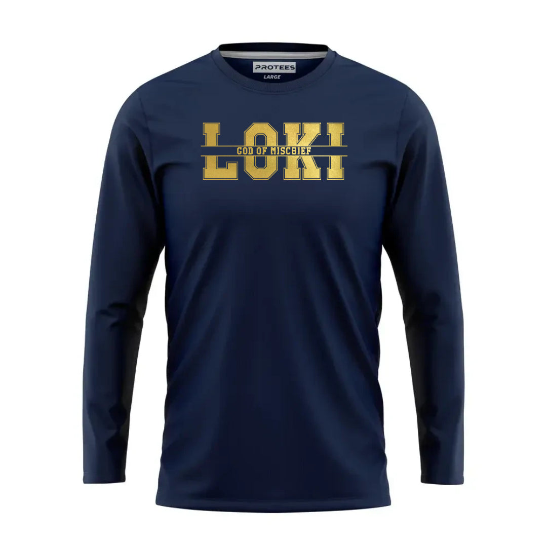 DTF - NAVY LOKI MISCHIEF FULL SLEEVES