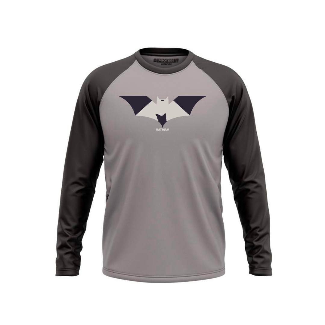 DTF - SMOKE BLACK RAGLAN TWO TONE BATMAN F/S