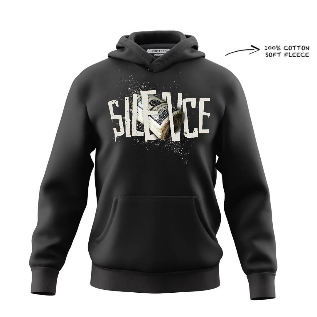 LEFTOVER DTF - SILENCE HOODIE DTF037