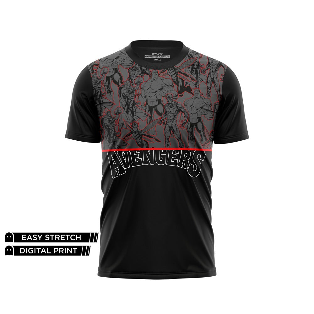 DIGITAL DRY-FIT TEE - AVENGERS HEROES DG01079FP