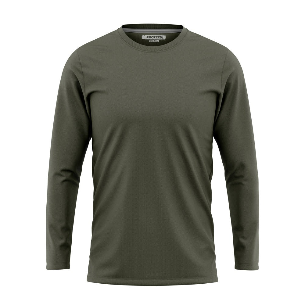 BASIC - OLIVE GREEN FULL SLEEVES