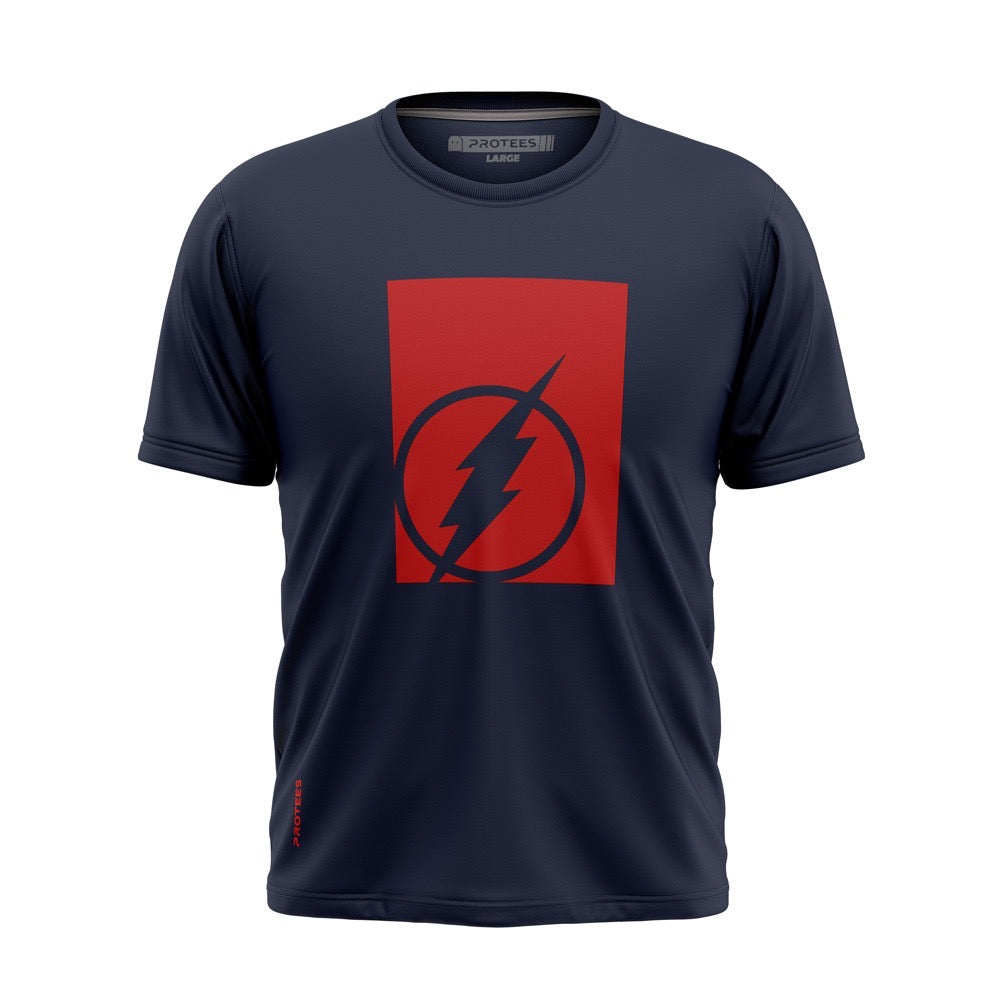 NAVY FLASH TEE