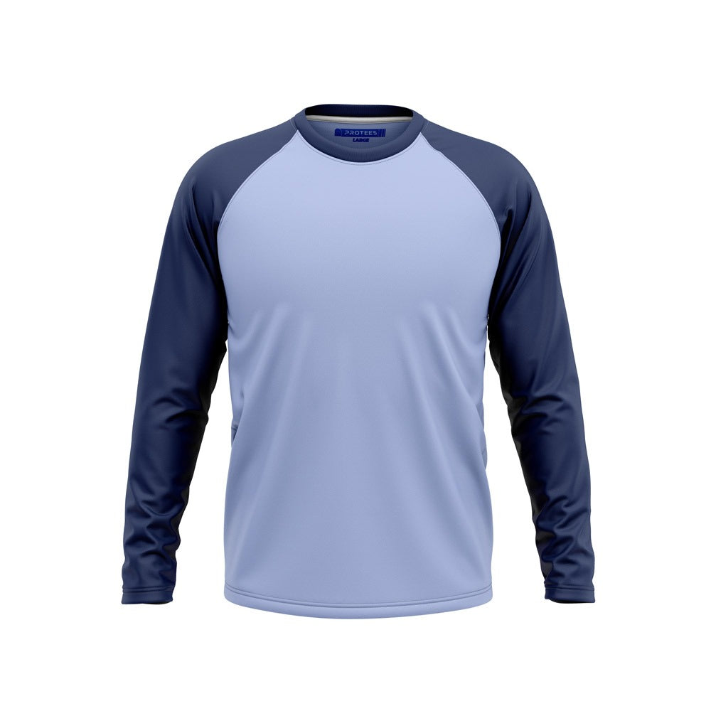 BASIC - SKY NAVY F/S RAGLAN