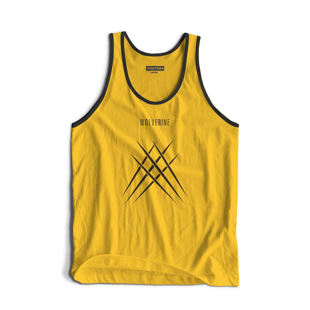 MUSTARD WOLVERINE TANKTOP