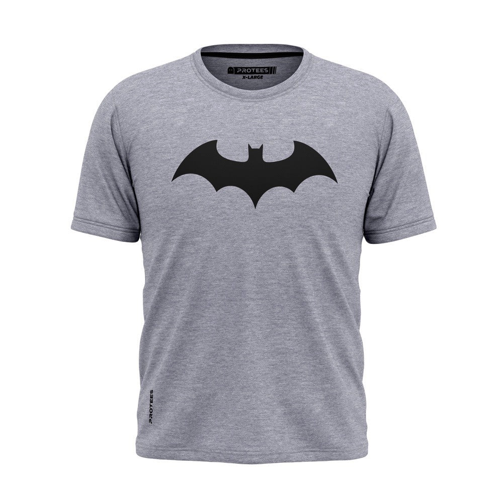 GREY MELANGE BATMAN TEE