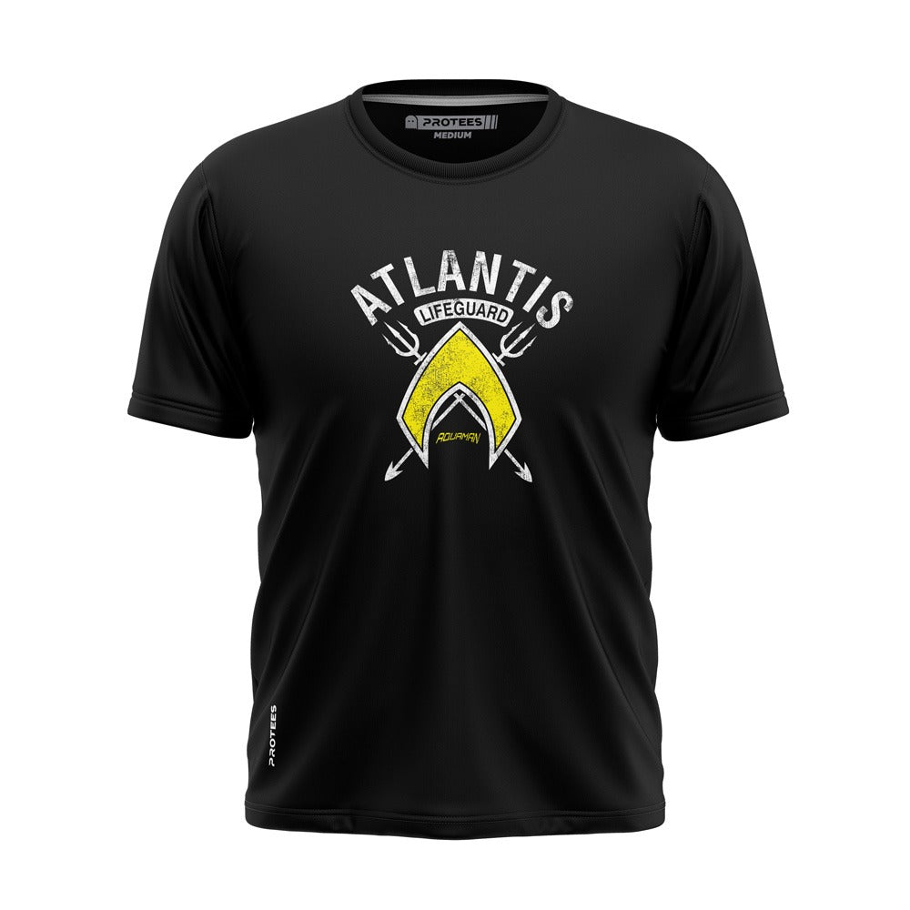 BLACK AQUA MAN TEE