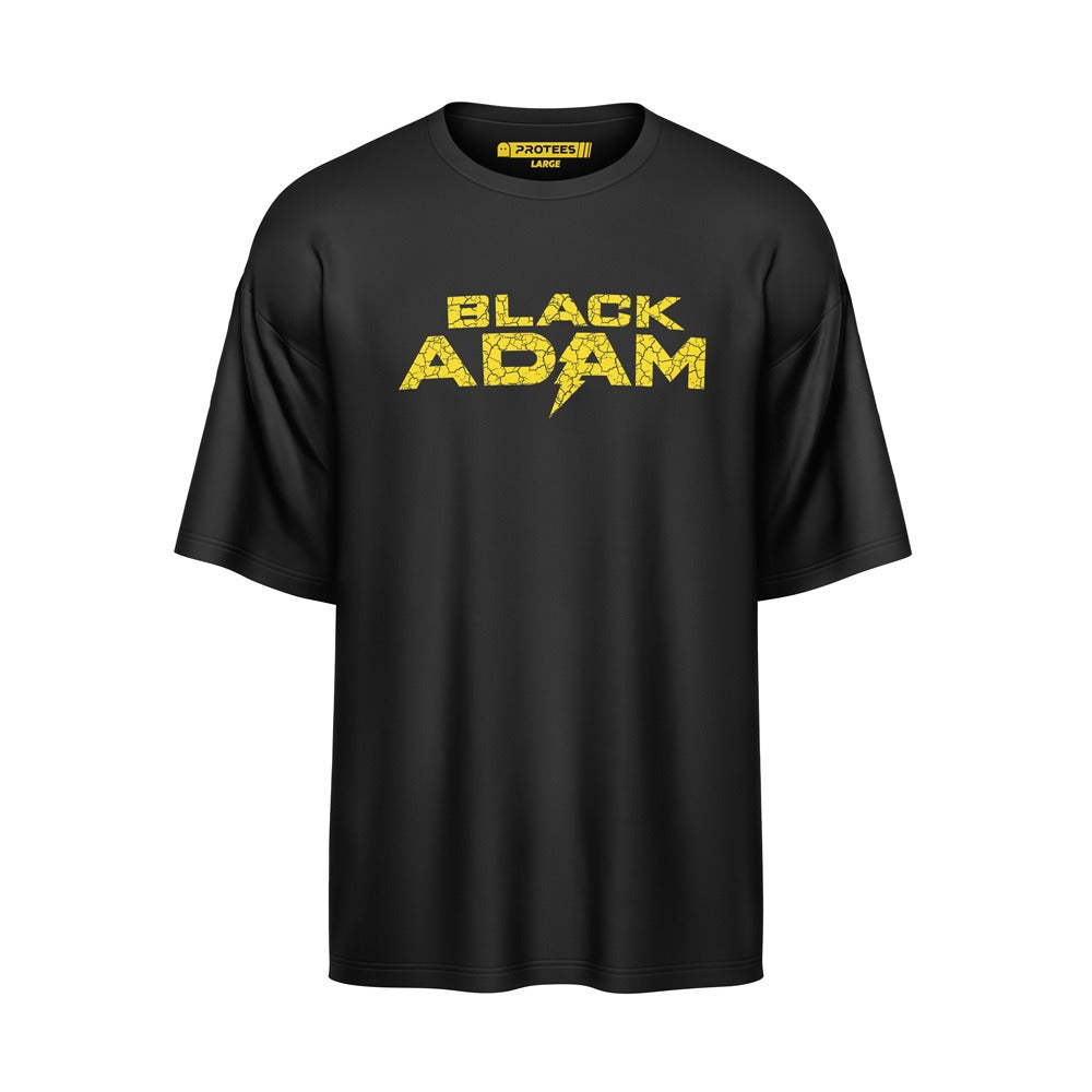 OVERSIZED - BLACK ADAM TEE