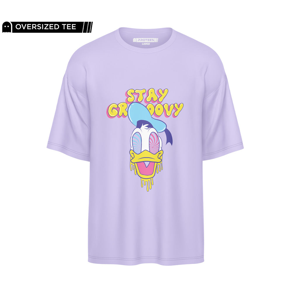 OVERSIZED - STAY GROOVY TEE
