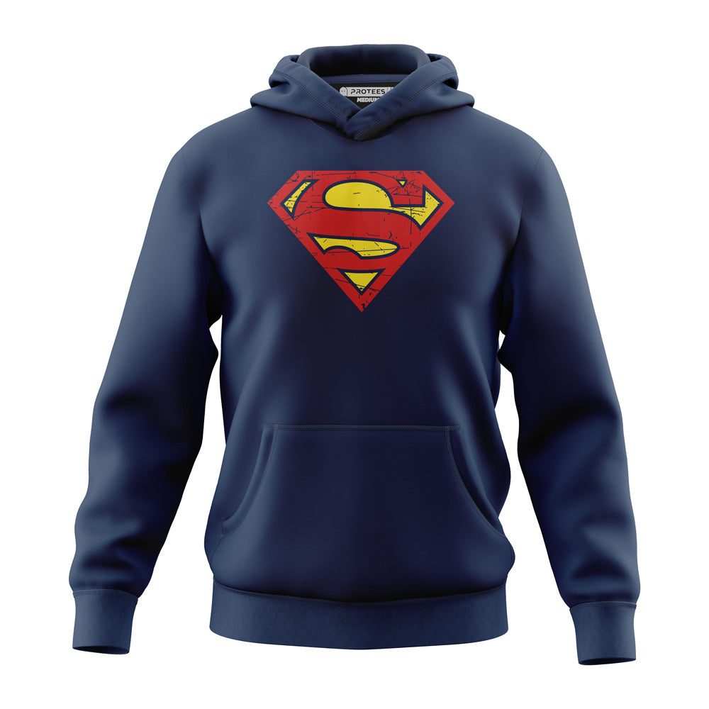 CLASSIC SUPERMAN - ULTRA SOFT FLEECE HOODIE