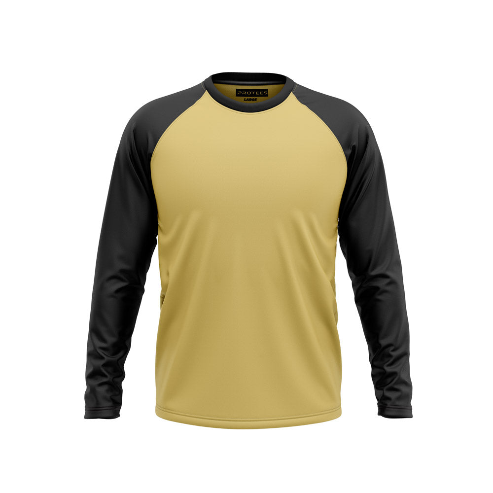 BASIC - CANARY BLACK RAGLAN