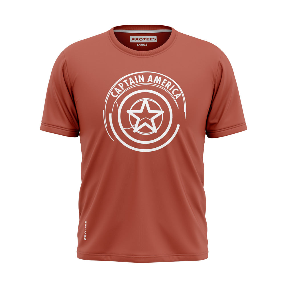 RUST CAPTAIN AMERICA TEE