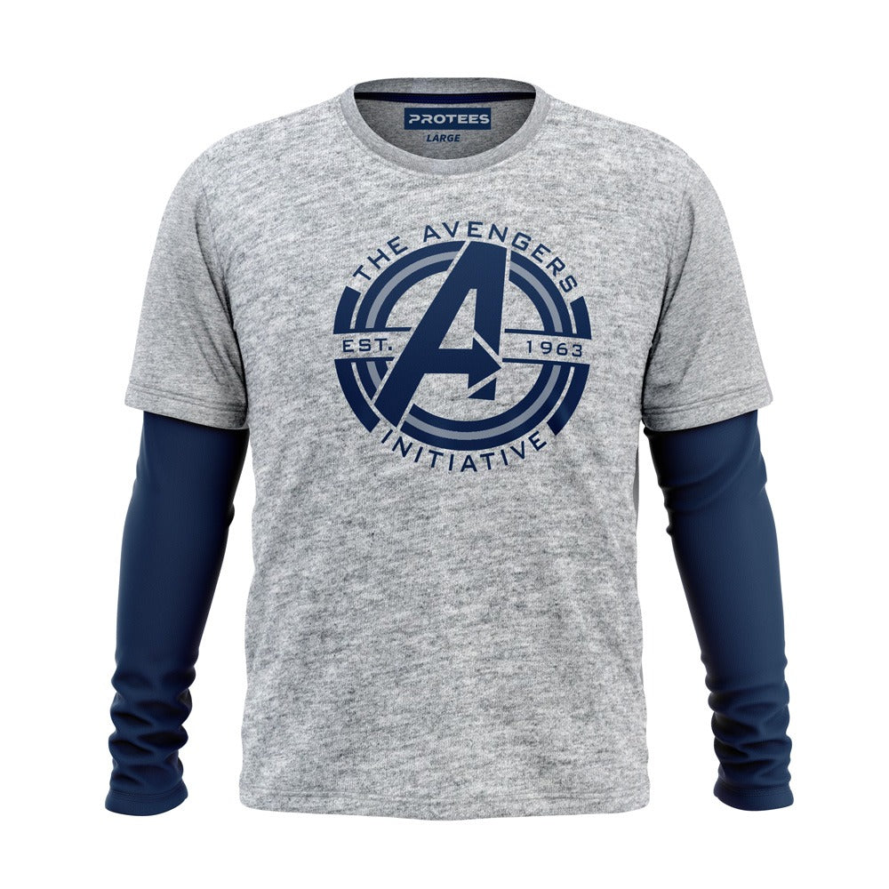 AVENGERS INITIATIVE DOUBLE SLEEVES SHIRT