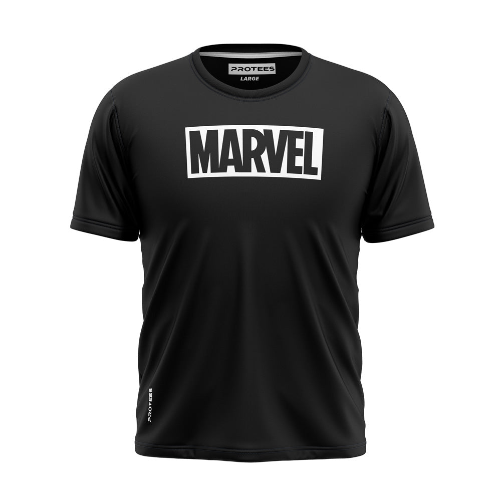 BLACK & WHITE MARVEL TEE