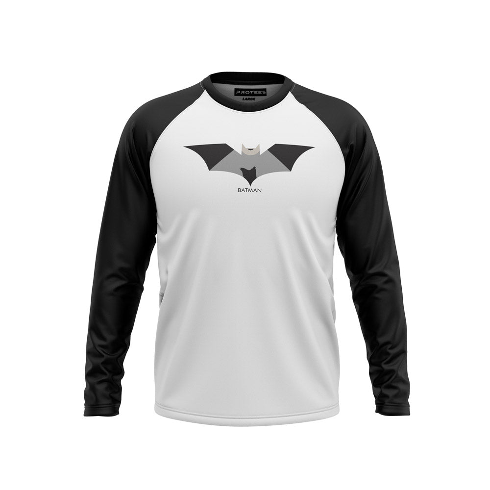 VOLUME 1 - BLACK WHITE BATMAN FULL SLEEVES RAGLAN