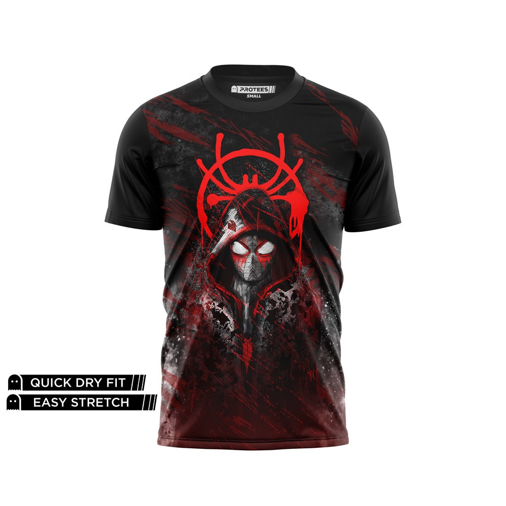 DIGITAL DRY-FIT TEE - GRANITE SPIDERMAN DG01028FP URG110