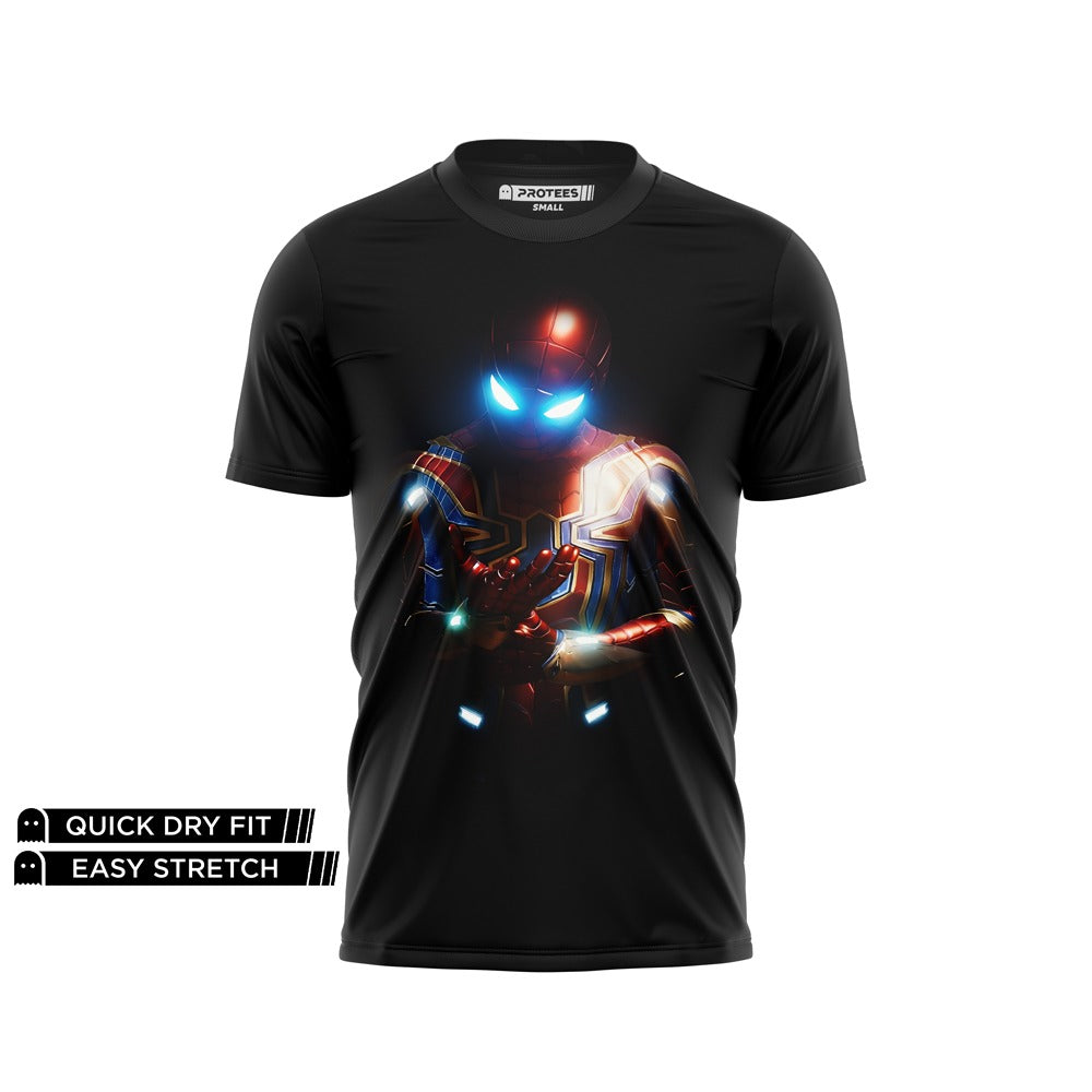 DIGITAL DRY-FIT TEE - GLOW SPIDERMAN DG01016FP