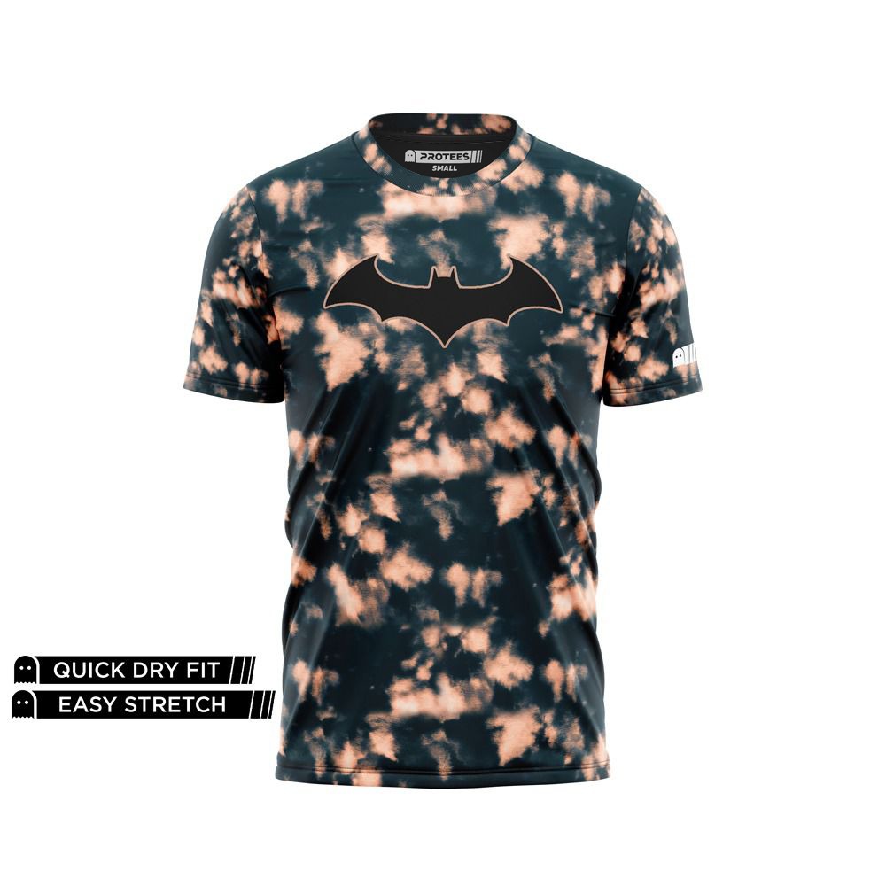 DIGITAL DRY-FIT TEE - TIE & DYE BATMAN DG01023AO URG112