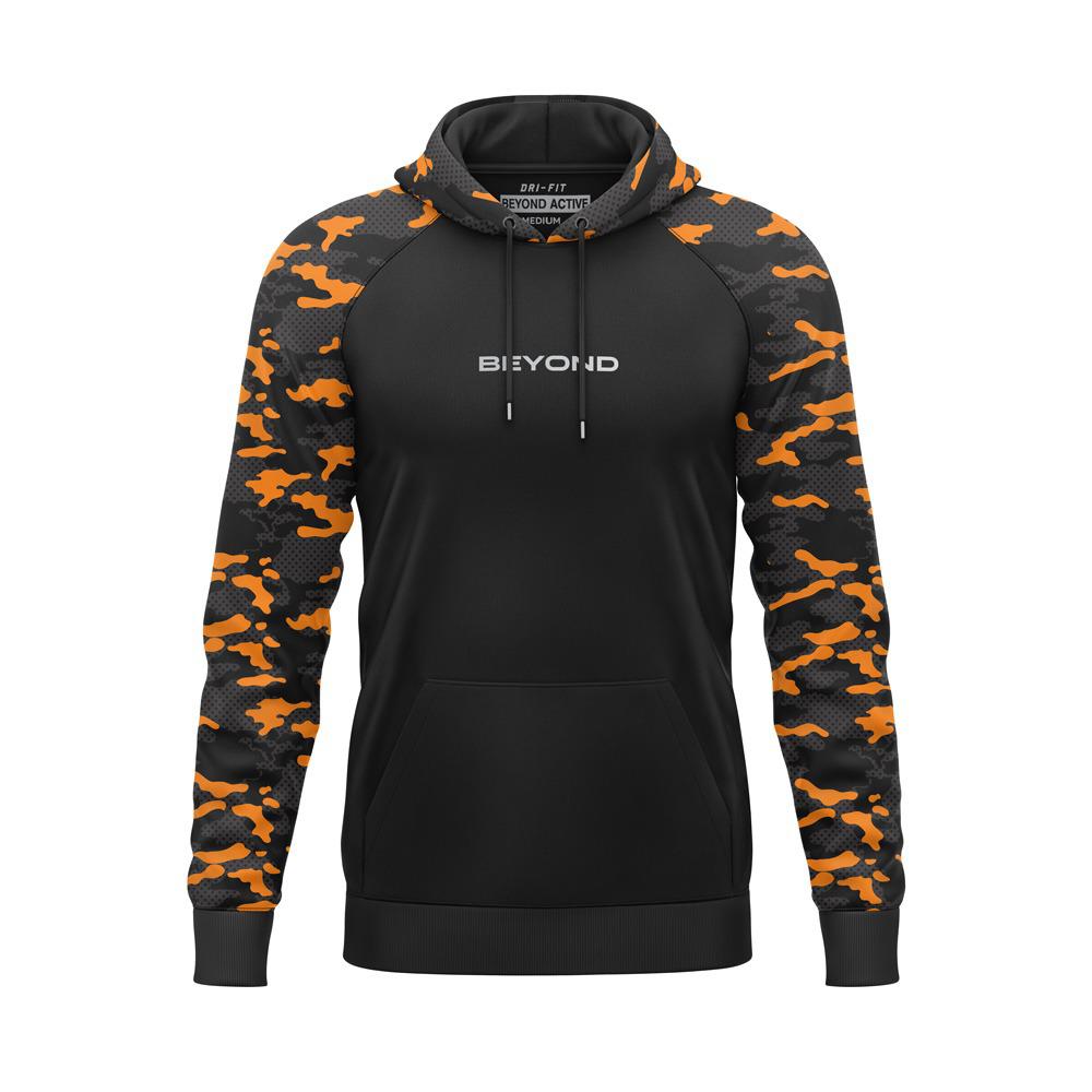 DIGITAL CAMO BEYOND HOODIE - APRICOT