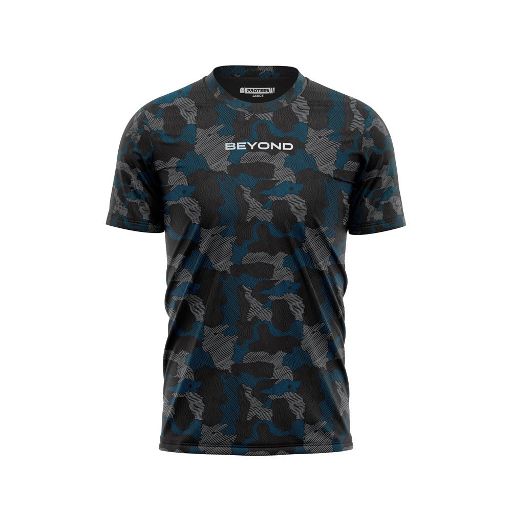 BEYOND SEASON 2 - WOODLAND CAMO DRY-FIT TEE