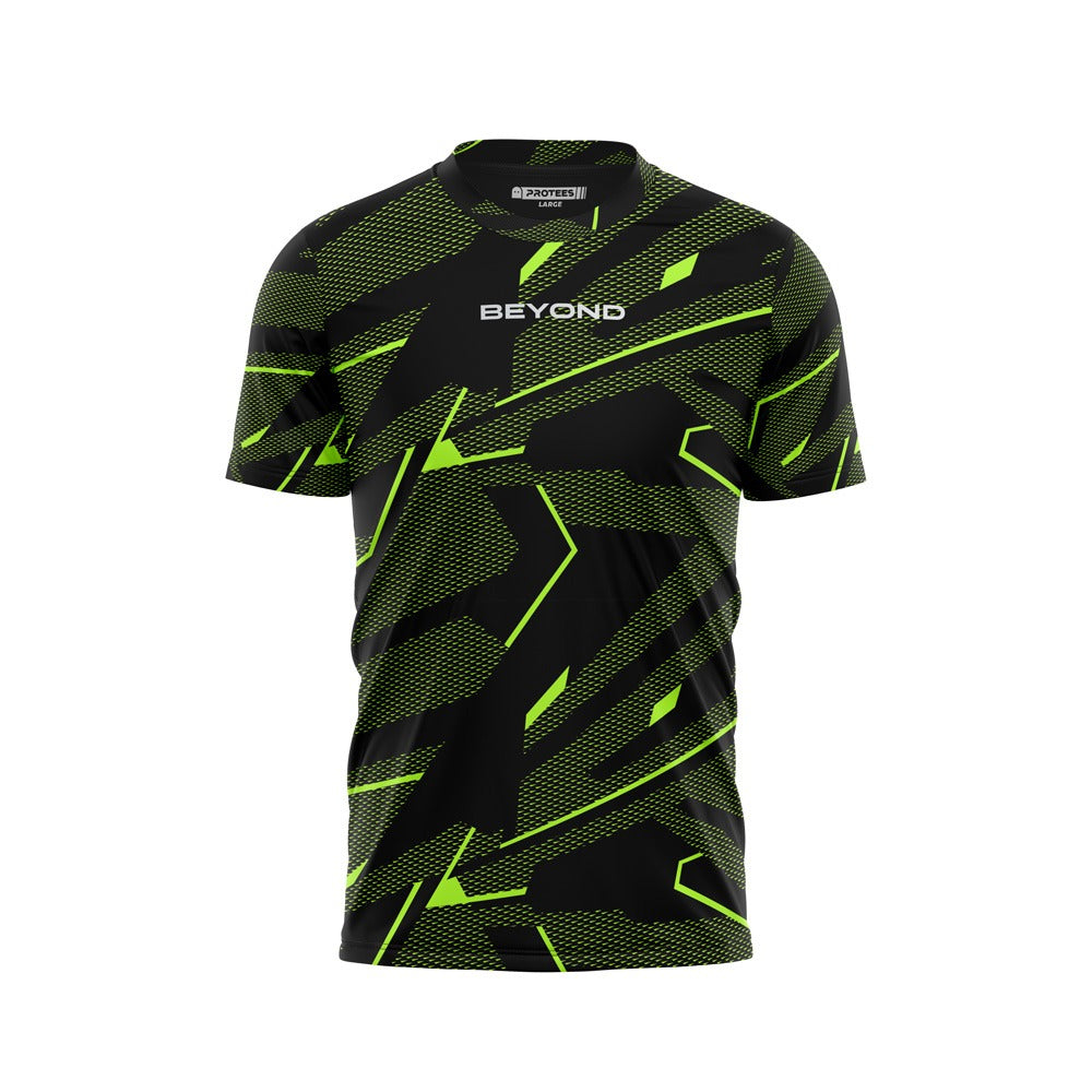 BEYOND SEASON 2 - UPDATED NEON CAMO DRY-FIT TEE