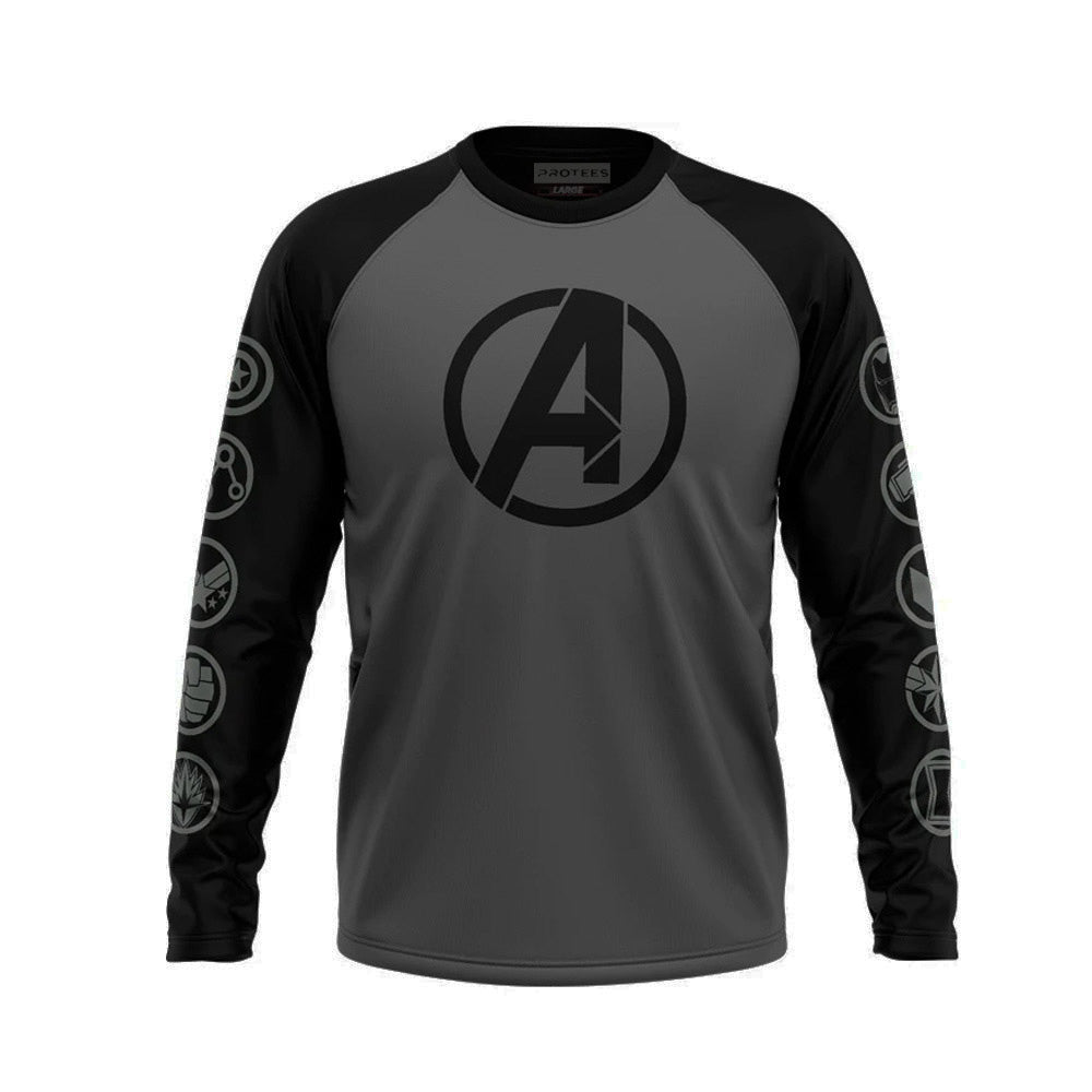 SUPER LOGOS FULL SLEEVES RAGLAN
