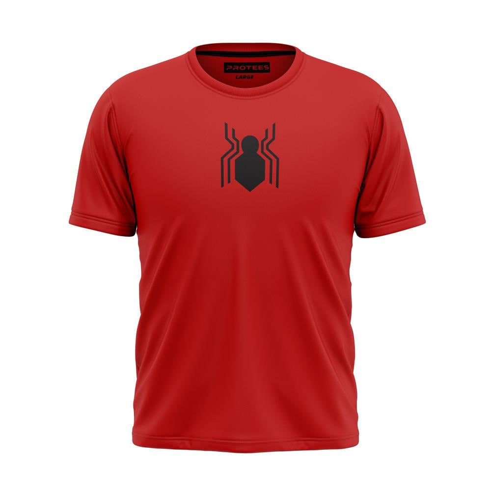 VOL - 2 RED SPIDERMEN LOGO TEE