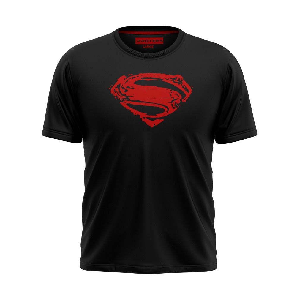DTF SUPERMAN-RED LOGO T-SHIRT