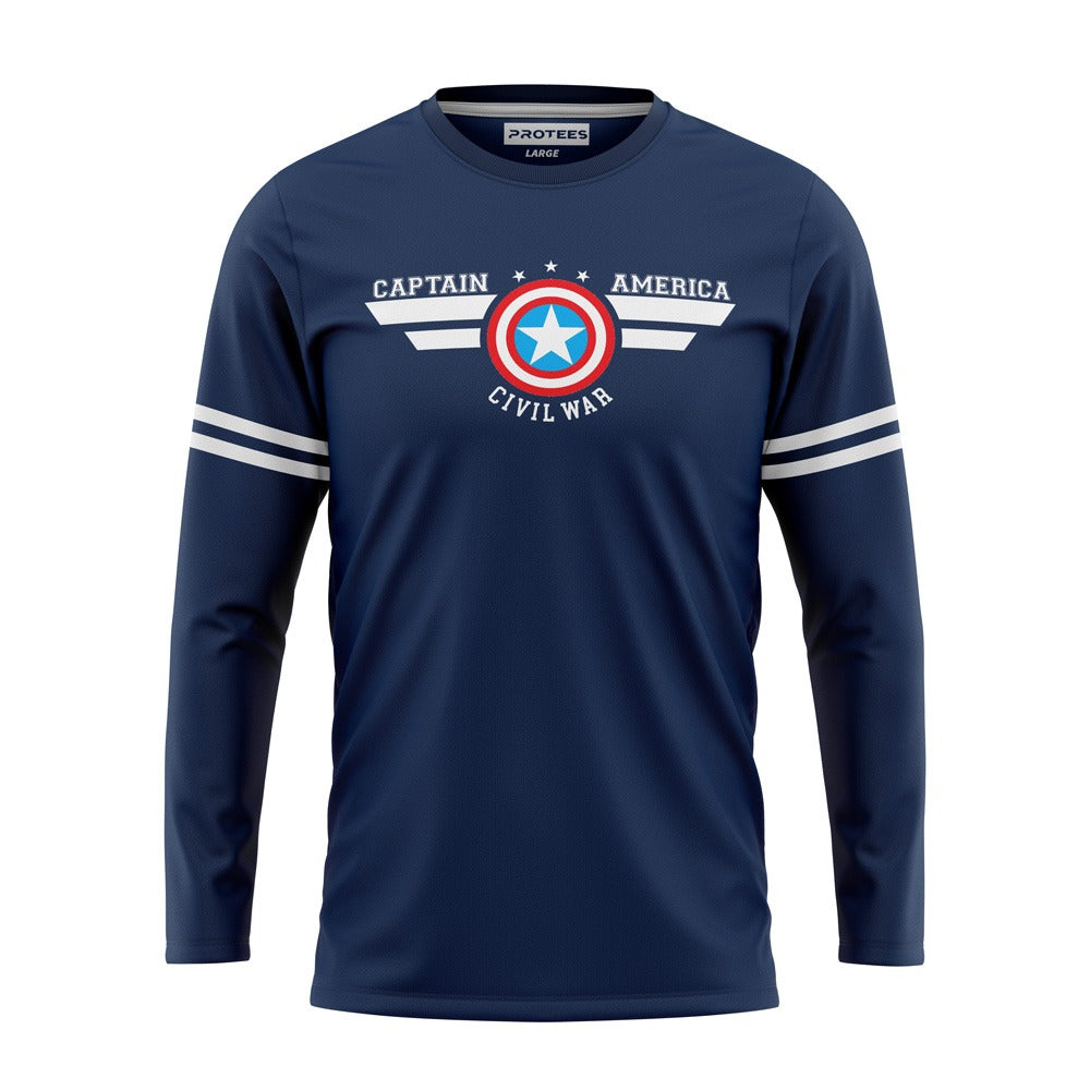 V5- CIVIL WAR CAPTAIN AMERICA FULL SLEEVES