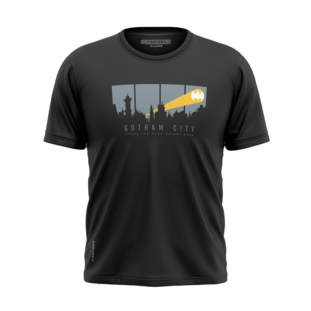 BLACK GOTHAM CITY TEE