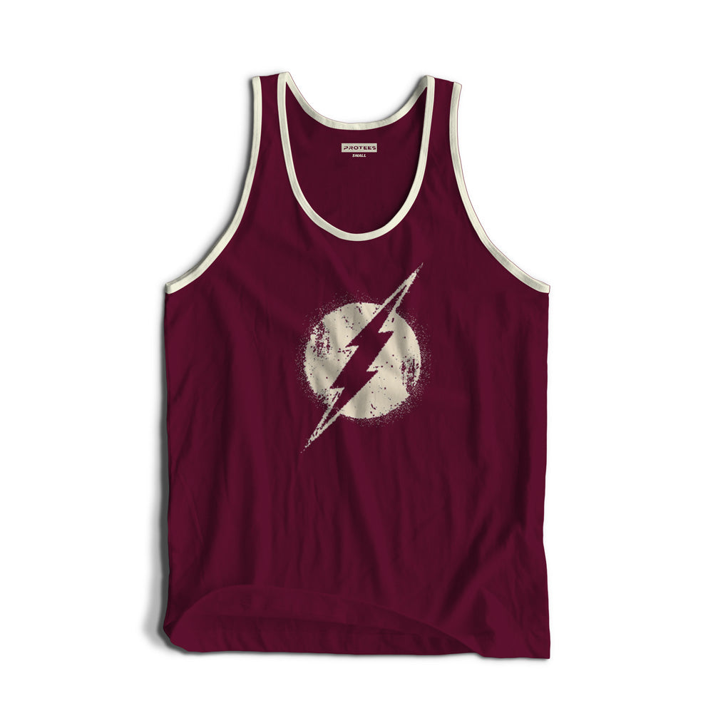 MAROON FLASH TANKTOP