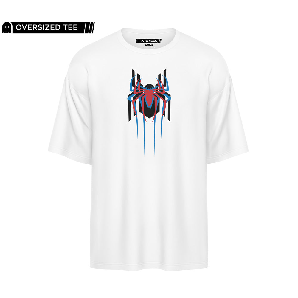 OVERSIZED - IVORY SPIDERMAN TEE