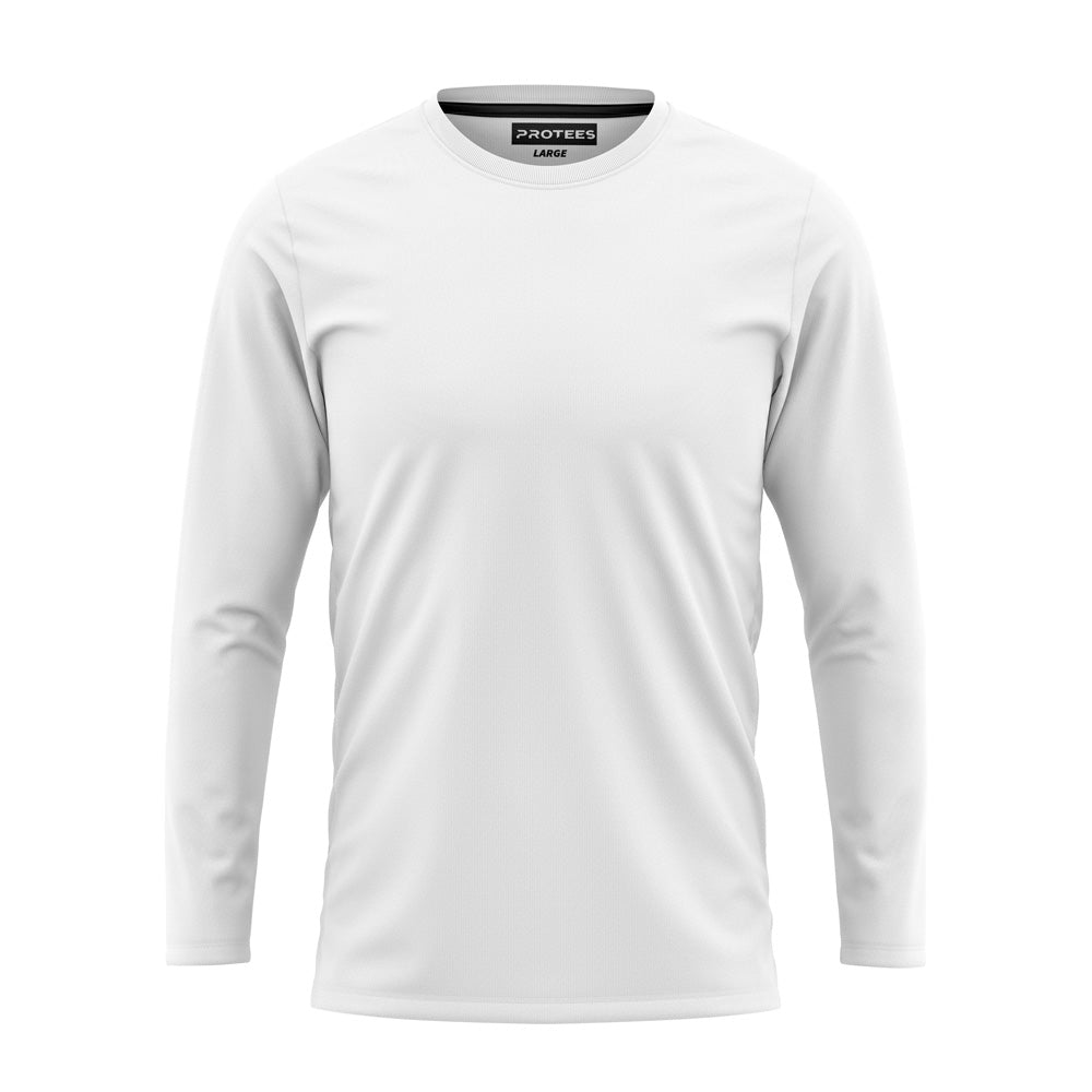 BASIC - WHITE FULL SLEEVES