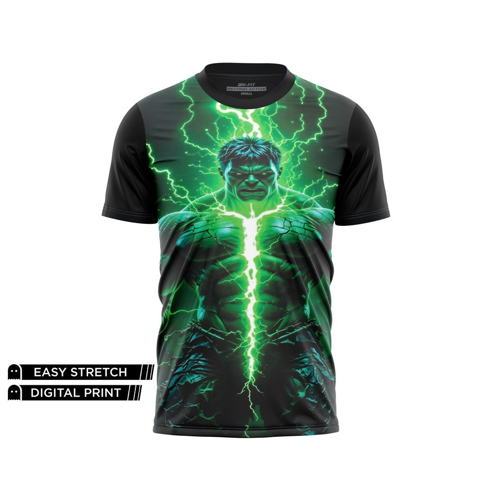 DIGITAL DRY-FIT TEE - THUNDER HULK