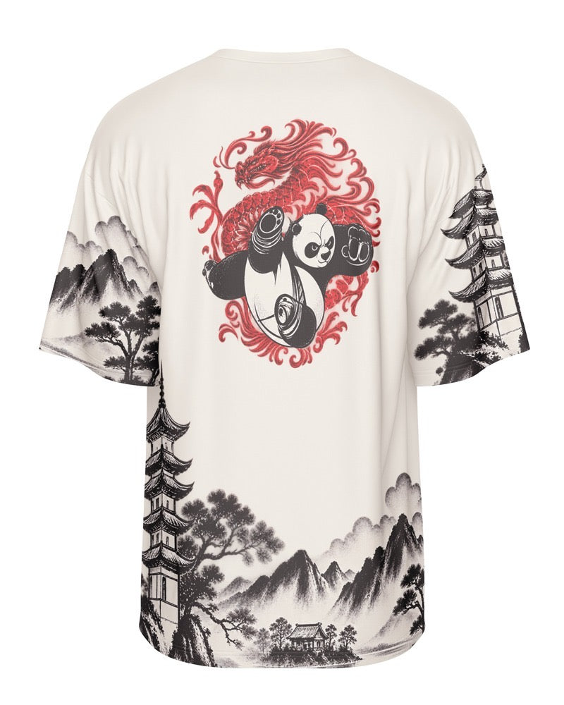 OVERSIZED DIGITAL DRY-FIT - TEMPLE OF DRAGONS NEWURG0S-009