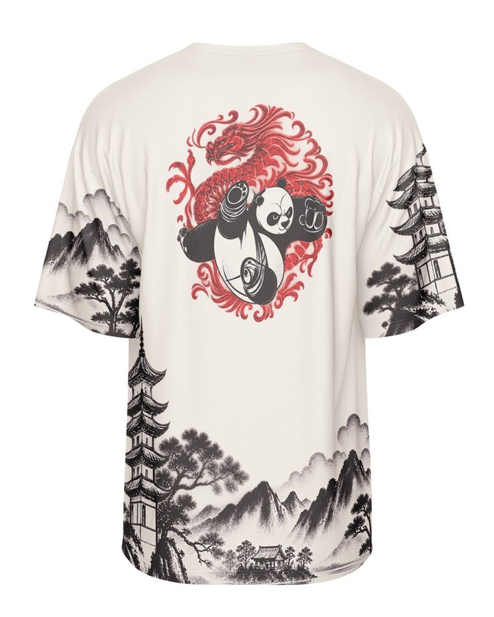 OVERSIZED DIGITAL DRY-FIT - TEMPLE OF DRAGONS NEWURG0S-009
