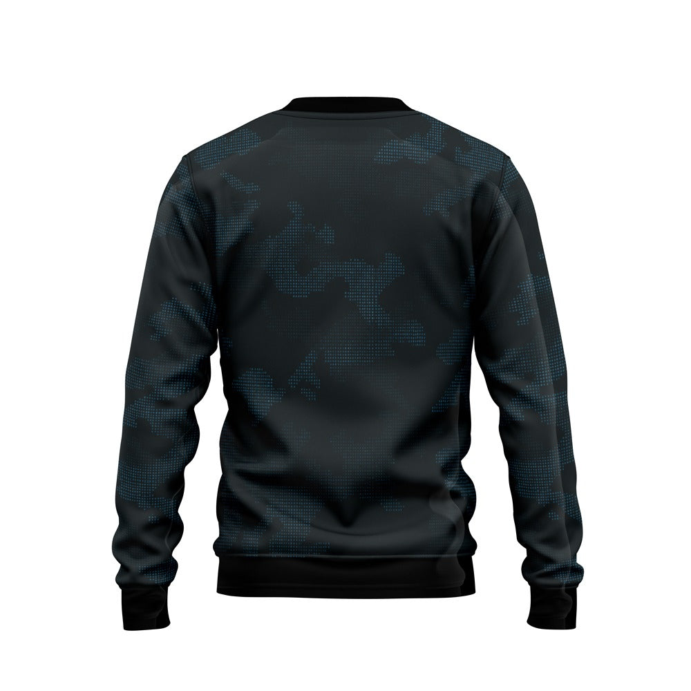 BLACK NAVY DIGITAL DOT CAMO - BACK