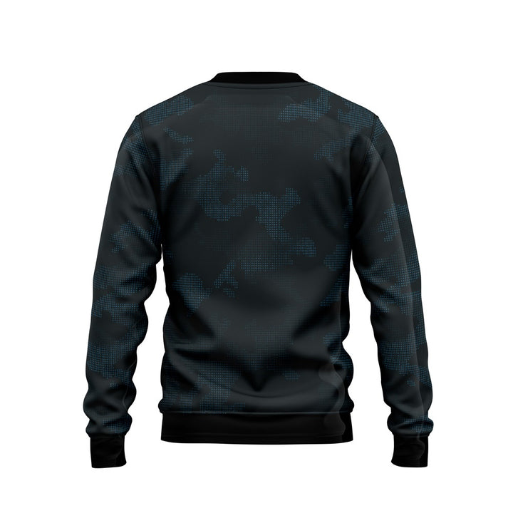 BLACK NAVY DIGITAL DOT CAMO - BACK