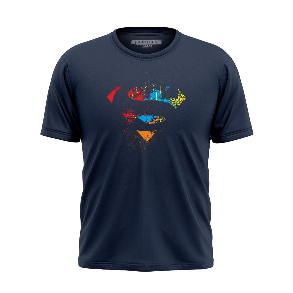 DTF - SUPERMAN RAINBOW LOGO TEE DTF060