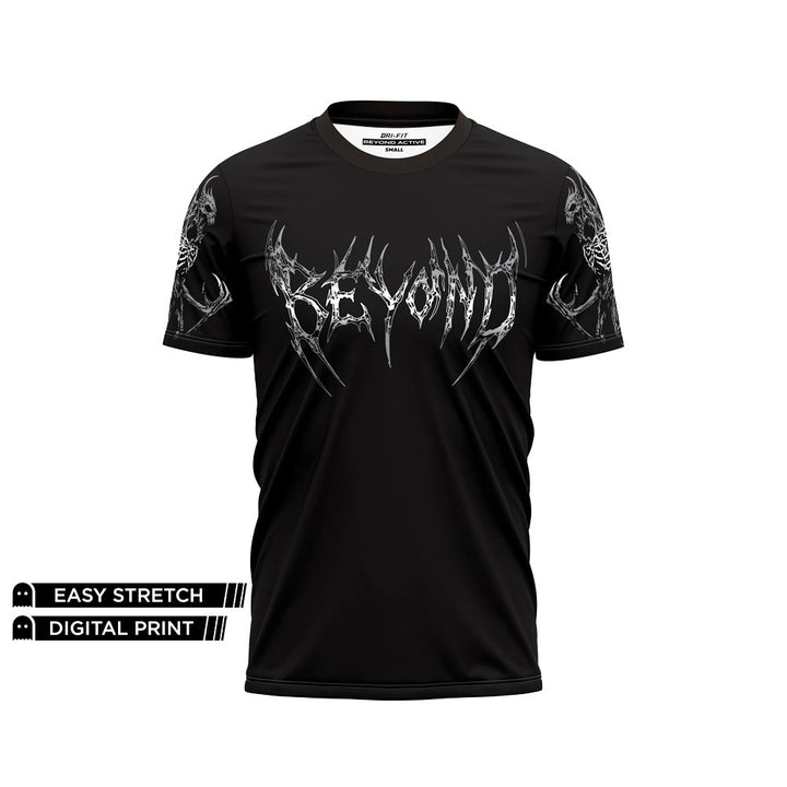 BEYOND SMOKE INFERNAL SPINE DRY-FIT TEE NEWURG
