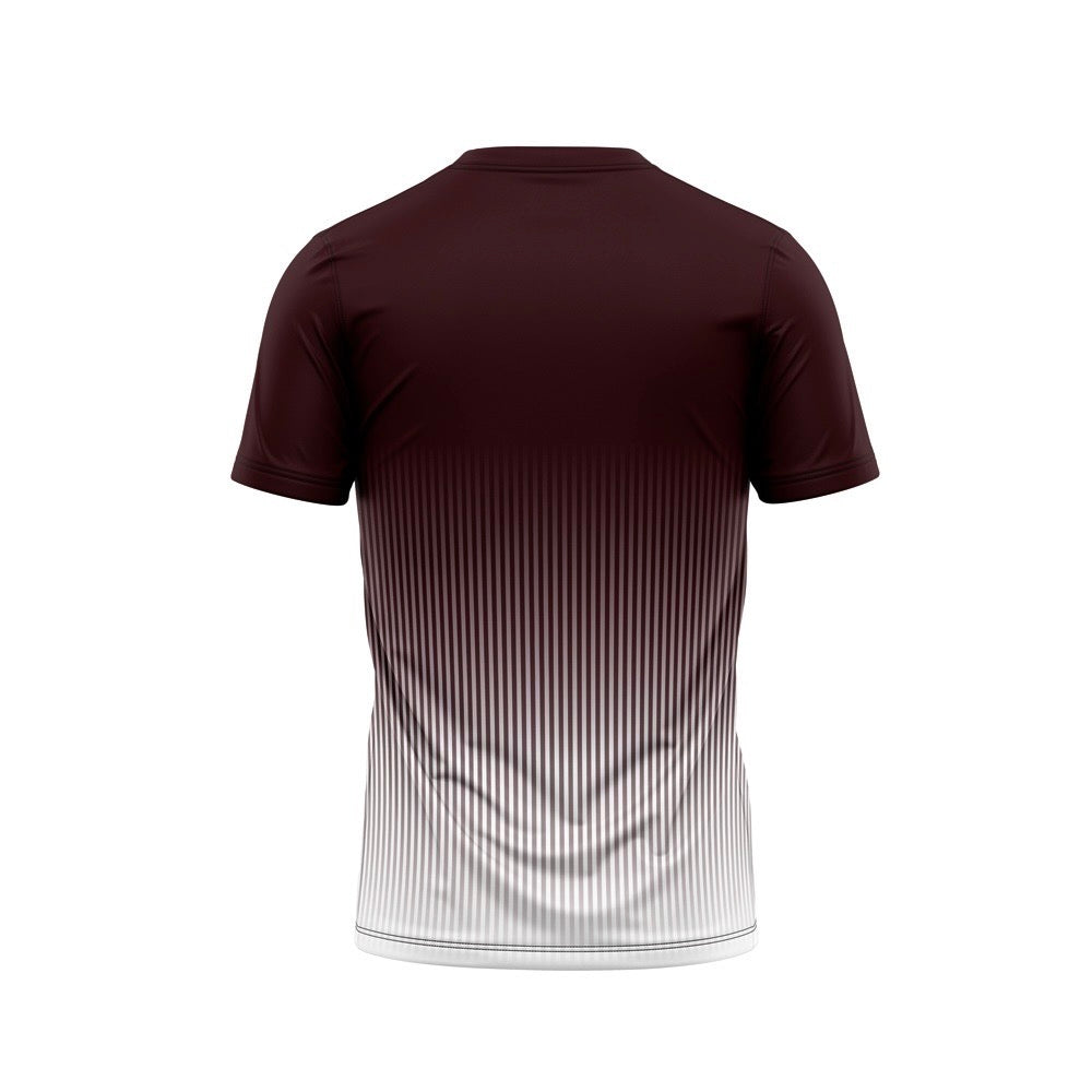 BEYOND - MAROON LINING GRADIENT TEE